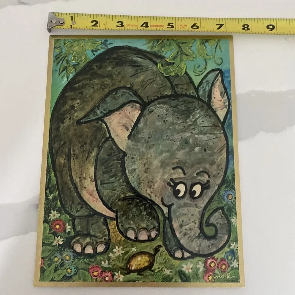 The Critters Birthday Cards Giant (9.5x7.5) 9 Vintage Cards Designed By Monte